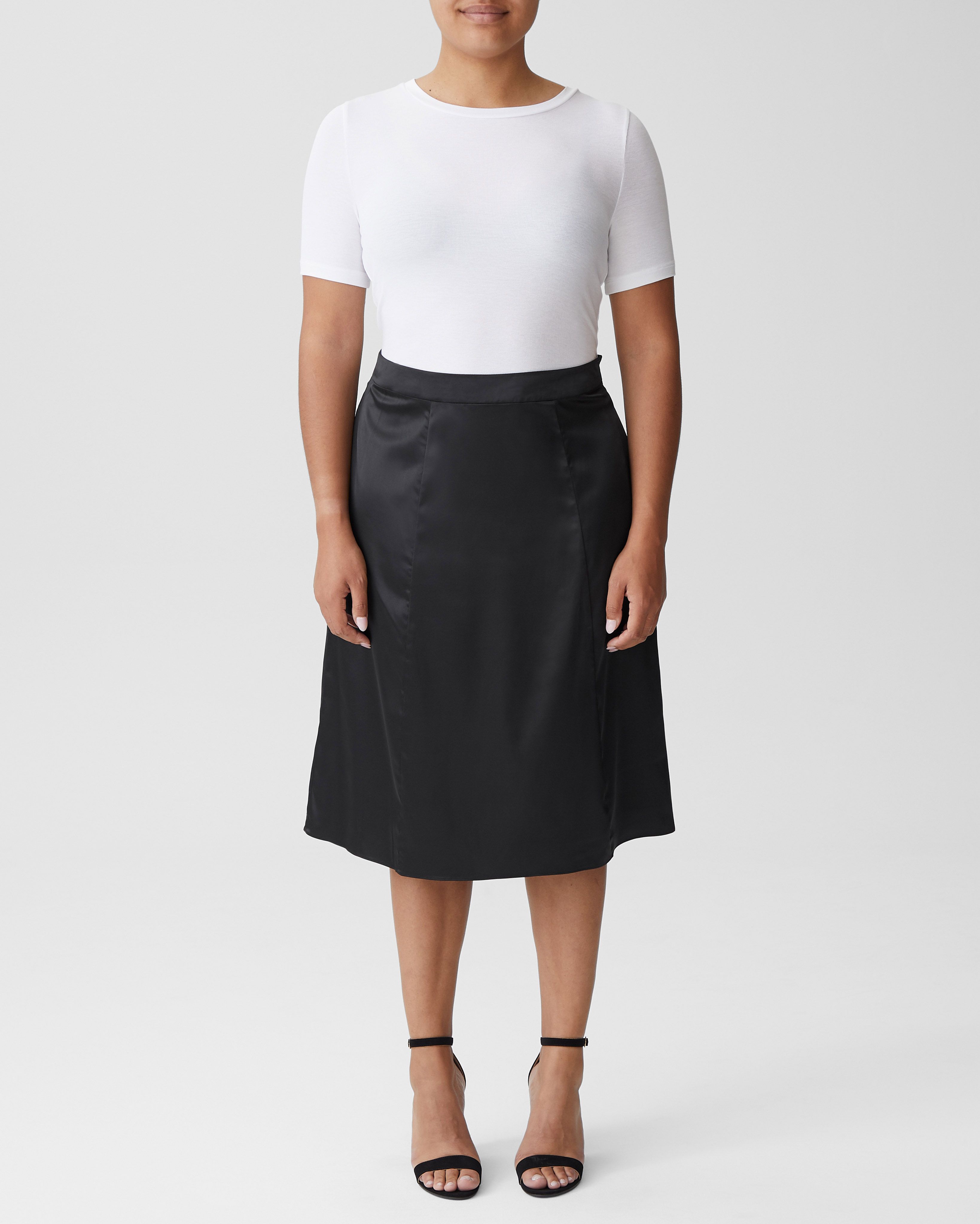 Jessica Skirt - Matte Black | Universal Standard